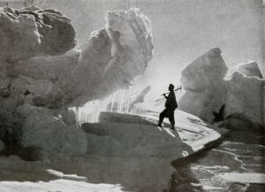 Discovery Bluff附近的高压冰块，c1911，1913年 作者 弗兰克·德本汉