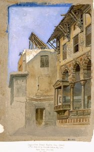 Memlook House of Radnau bey，开罗，1870年
