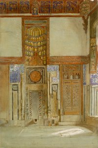 Mufti Sheikh El Mahadi，开罗的房子的内部