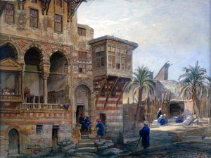 1870年，开罗Mameluke Radnau Bey故居