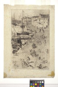 里瓦·斯基亚沃尼 2 号（墨水） 作者 弗兰克·杜文内克