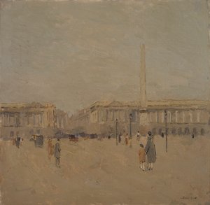Place de la Concorde no.II, n.a. 作者 弗兰克·埃德温·斯科特