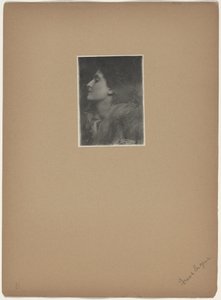 夏洛特夫人》，1901 年（照片） 作者 弗兰克·尤金