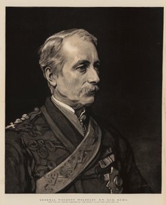 一般Viscount Wolseley，KP，GCB，GCMG 作者 Frank Holl