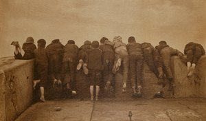 兴奋，约1889年（棕褐色照片）。