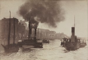 无标题的港口风光c。 1880年。