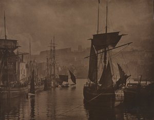 惠特比港湾1885年。