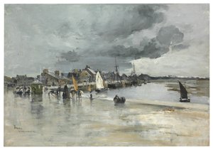 海牙，圣海斯特，1882年 作者 弗兰克·迈尔斯·博格斯