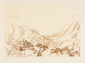 本-阿瑟，苏格兰 作者 约瑟夫·马洛德·威廉·特纳之后