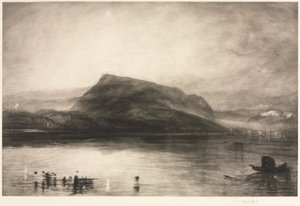 里吉山黎明时分的里吉山 作者 约瑟夫·马洛德·威廉·特纳之后