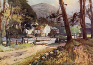 Langleford (colour litho) 作者 弗兰克·索斯盖特