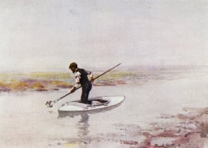 诺福克·布罗斯（Norfolk Broads）：摘鳗鱼 作者 弗兰克·索斯盖特