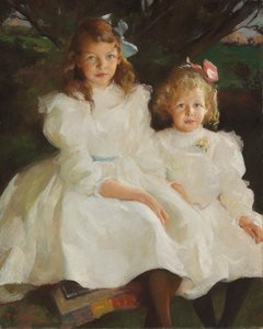 Two Little Girls 作者 弗兰克·韦斯顿·本森