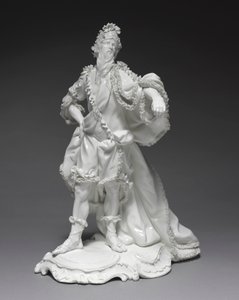 海洋温度。 1765。 作者 弗兰肯塔尔瓷厂