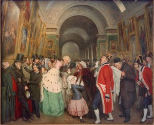 Quatre heures, au Salon. (Fermeture du Salon annuel de pein
