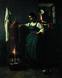 铜饮水机，1861年 作者 弗朗索瓦·邦文