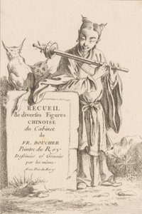 不同的中国人物集，1738-45。 作者 弗朗索瓦·布歇