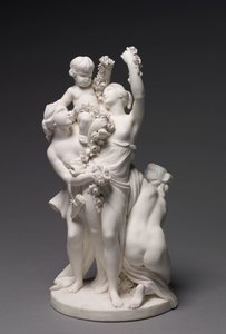 塞夫尔工厂制造的“三惠”承载的爱的雕像，1768年 作者 弗朗索瓦·布歇