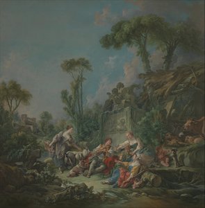 牧羊人的诗篇》，1768年。 作者 弗朗索瓦·布歇