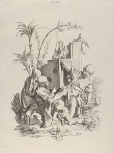 视觉，1720-70。 作者 弗朗索瓦·布歇