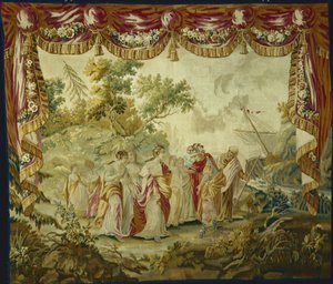 1776年后，《电传奇兵》传到卡吕普索岛上 作者 弗朗索瓦·布歇