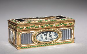 鼻烟盒，1774-80 作者 弗朗索瓦·查泽雷