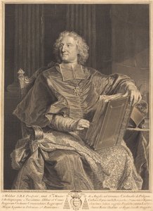 波利尼亚克红衣主教 作者 弗朗索瓦·舍罗一世追随 Hyacinthe Rigaud