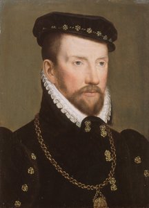 加斯帕德二世-德-科利尼海军上将 作者 François Clouet