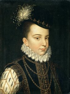 弗朗索瓦-埃尔库勒-德-法兰西，1554-1584年的阿朗松公爵，约1566年。