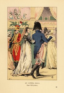 化装舞会上的时尚客人 作者 弗朗索瓦·库本（FrançoisCourboin）