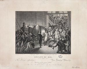 国王出发，1815年3月19日，1820年 作者 弗朗索瓦·约瑟夫·海姆