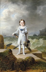 拿破仑-路易-波拿巴亲王的肖像，1804-1831，约1810年 作者 弗朗索瓦·约瑟夫·金森