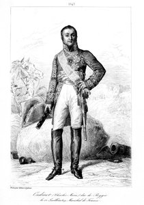 尼古拉斯·查尔斯·奥迪诺（Nicolas Charles Oudinot）1767-1847年，法国雷焦公爵和元帅，1839年。