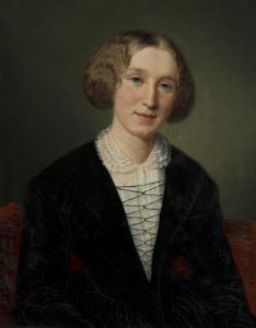 乔治艾略特，玛丽安埃文斯，1880-81 作者 弗朗索瓦·艾伯特·杜拉德
