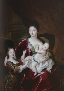 F de Troy 所生的布列塔尼公爵和安茹公爵的子女