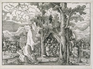 施洗者圣约翰的生活场景》，约1522年。 作者 Frans Crabbe van Espleghem