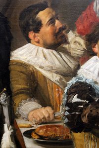圣乔治公民卫队军官宴会 作者 弗兰斯·哈尔斯（Frans Hals）