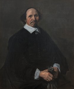 丹麦语：Portræt af en mand 一个人的肖像 作者 弗兰斯·哈尔斯（Frans Hals）