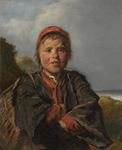 费雪男孩（布面油画） 作者 弗兰斯·哈尔斯（Frans Hals）