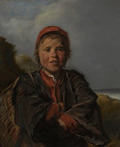 渔童（布面油画） 作者 弗兰斯·哈尔斯（Frans Hals）