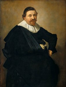 卢卡斯-德-克莱克肖像 作者 弗兰斯·哈尔斯（Frans Hals）