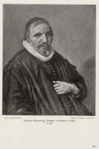 西奥多鲁斯-维肯伯格肖像 作者 弗兰斯·哈尔斯（Frans Hals）