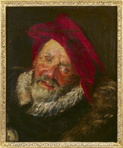 一个小丑的画像 作者 弗兰斯·哈尔斯（Frans Hals）