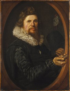 一个人的肖像 作者 弗兰斯·哈尔斯（Frans Hals）