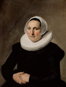 一个女人的肖像 作者 弗兰斯·哈尔斯（Frans Hals）