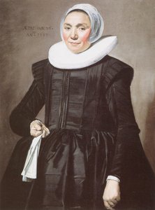 妇女肖像 作者 弗兰斯·哈尔斯（Frans Hals）