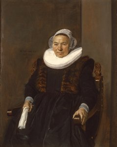一名年长妇女的画象，传统上叫Mevrouw Bodolphe，1643年