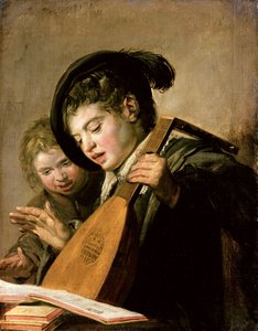 唱歌的男孩 作者 弗兰斯·哈尔斯（Frans Hals）