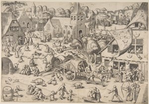 霍博肯博览会，约1559年。
