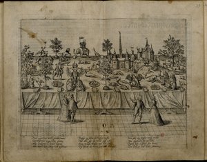 Jülich-Cleves-Berg的John William公爵和Baden Jakobea的婚礼，1585年